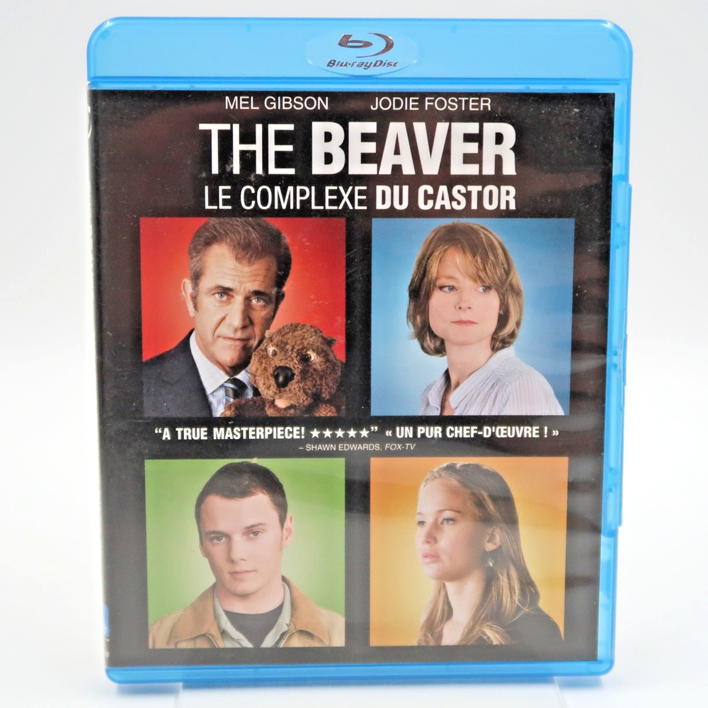 The Beaver Blu-ray 2011 Summit Entertainment Mel Gibson Jodie Foster PG Movie